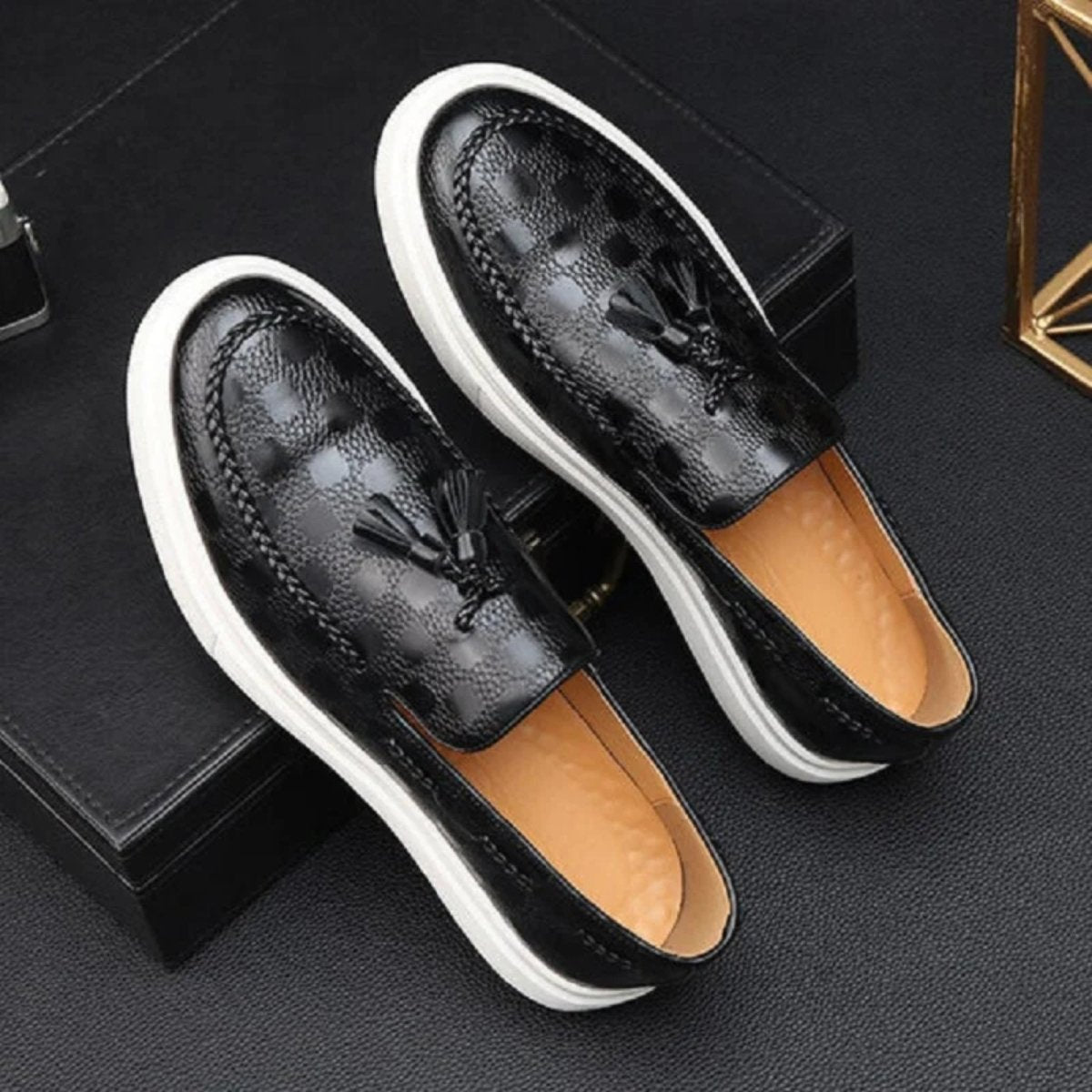 Arthur Belmont | Luxe Tassel Leather Loafers