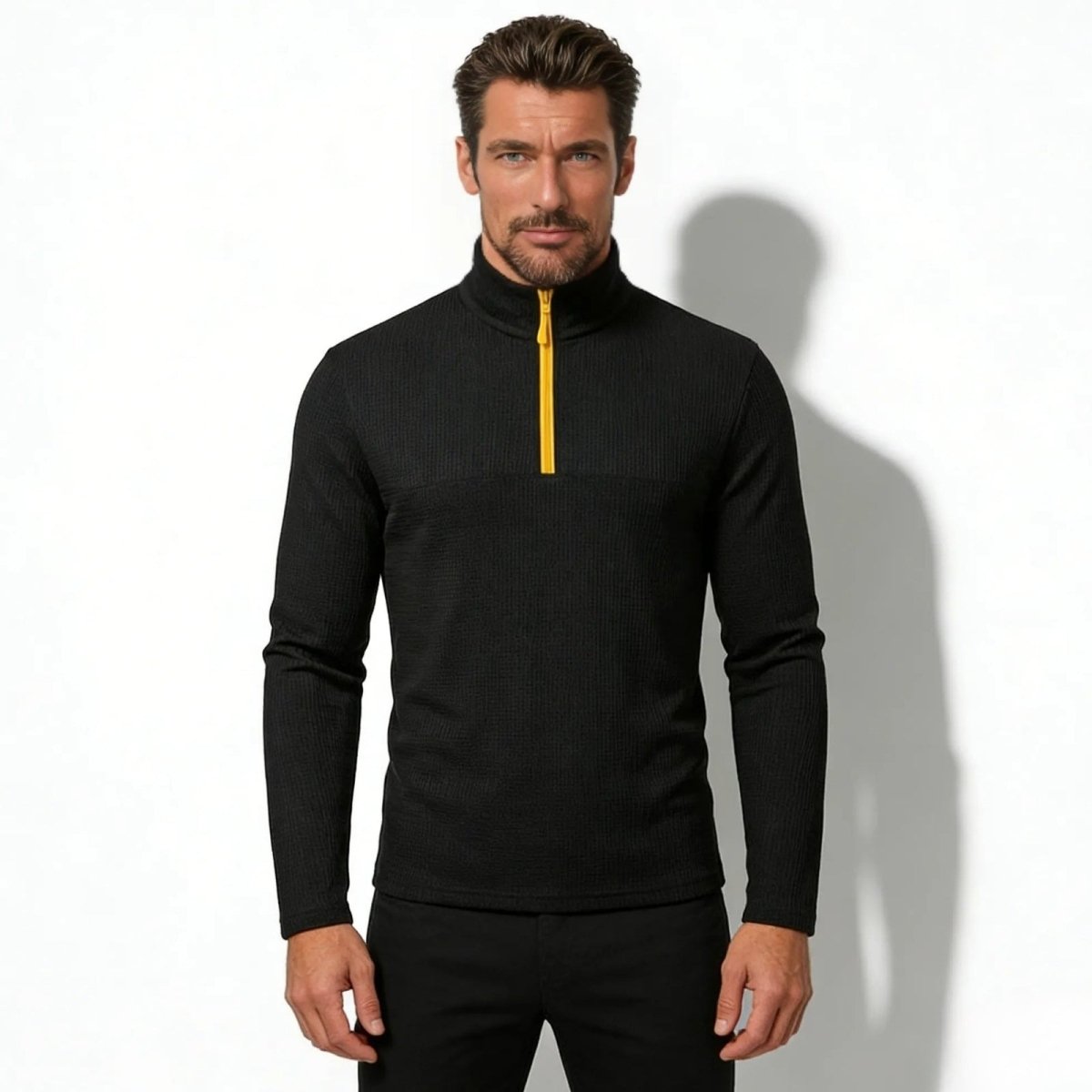 Hugo Sinclair | Zip Neck Sweater For Men
