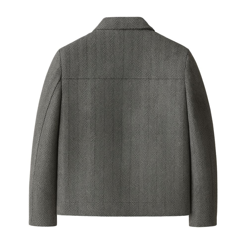 Henri Delacroix | Textured Wool Blend Jacket