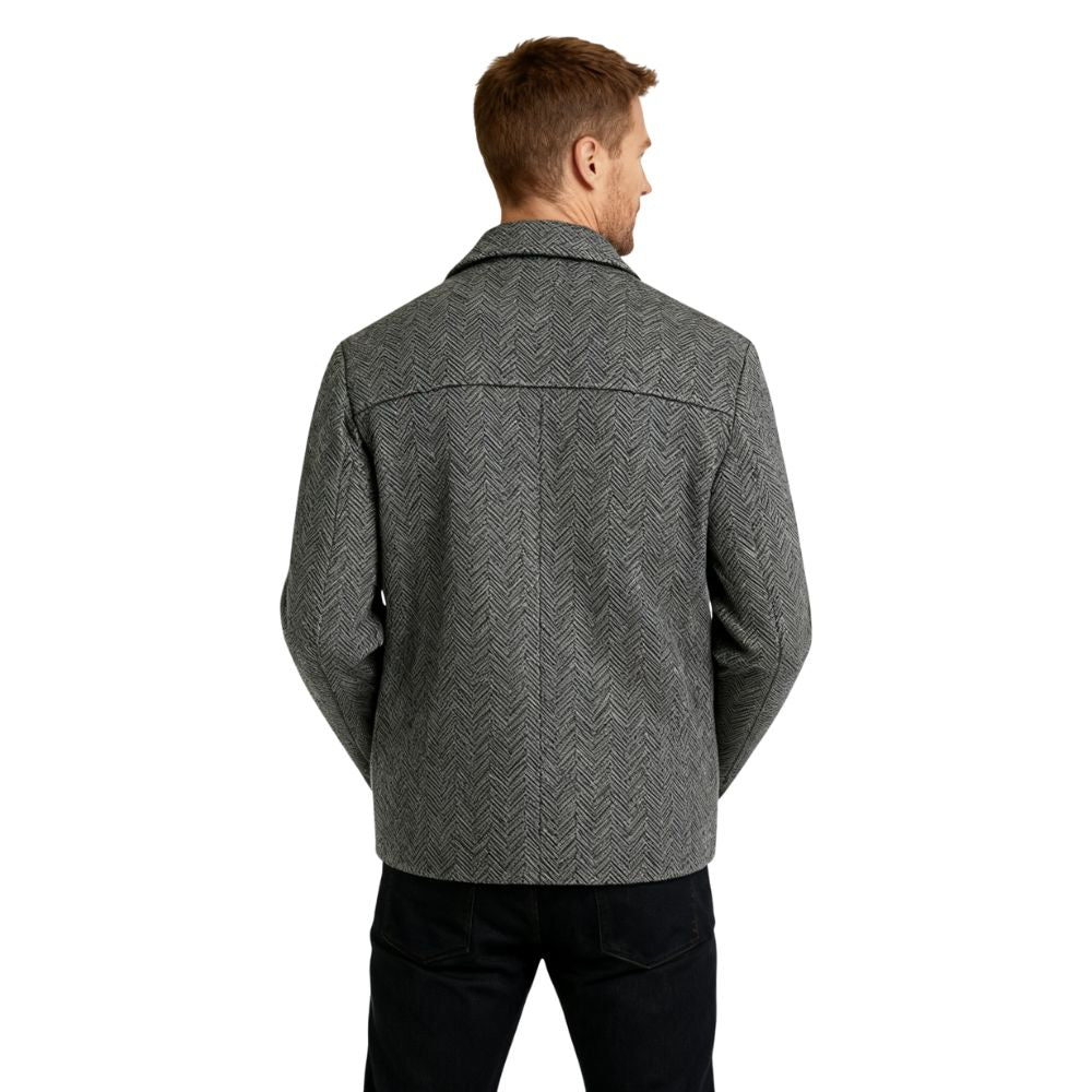 Henri Delacroix | Textured Wool Blend Jacket