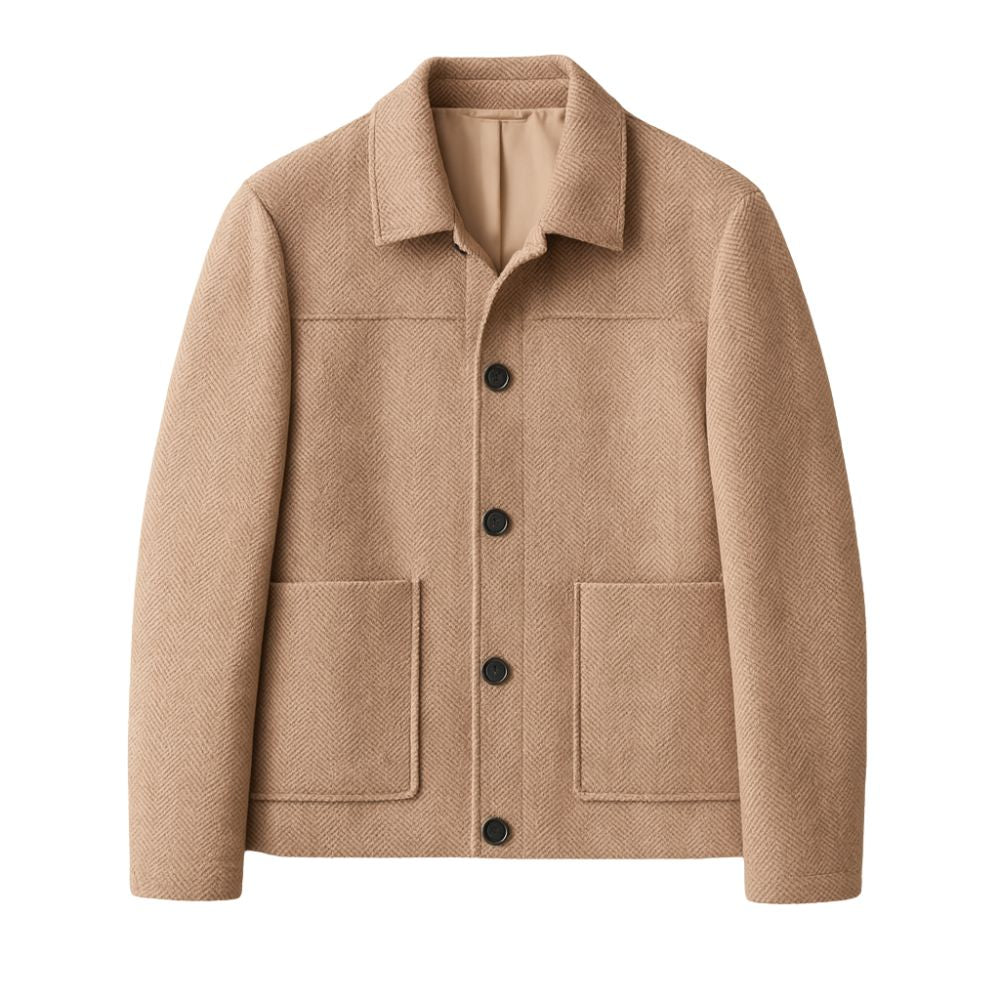 Antoine Lefevre | Textured Wool Blend Jacket