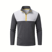 Hugo Sinclair | Zip Neck Sweater For Men