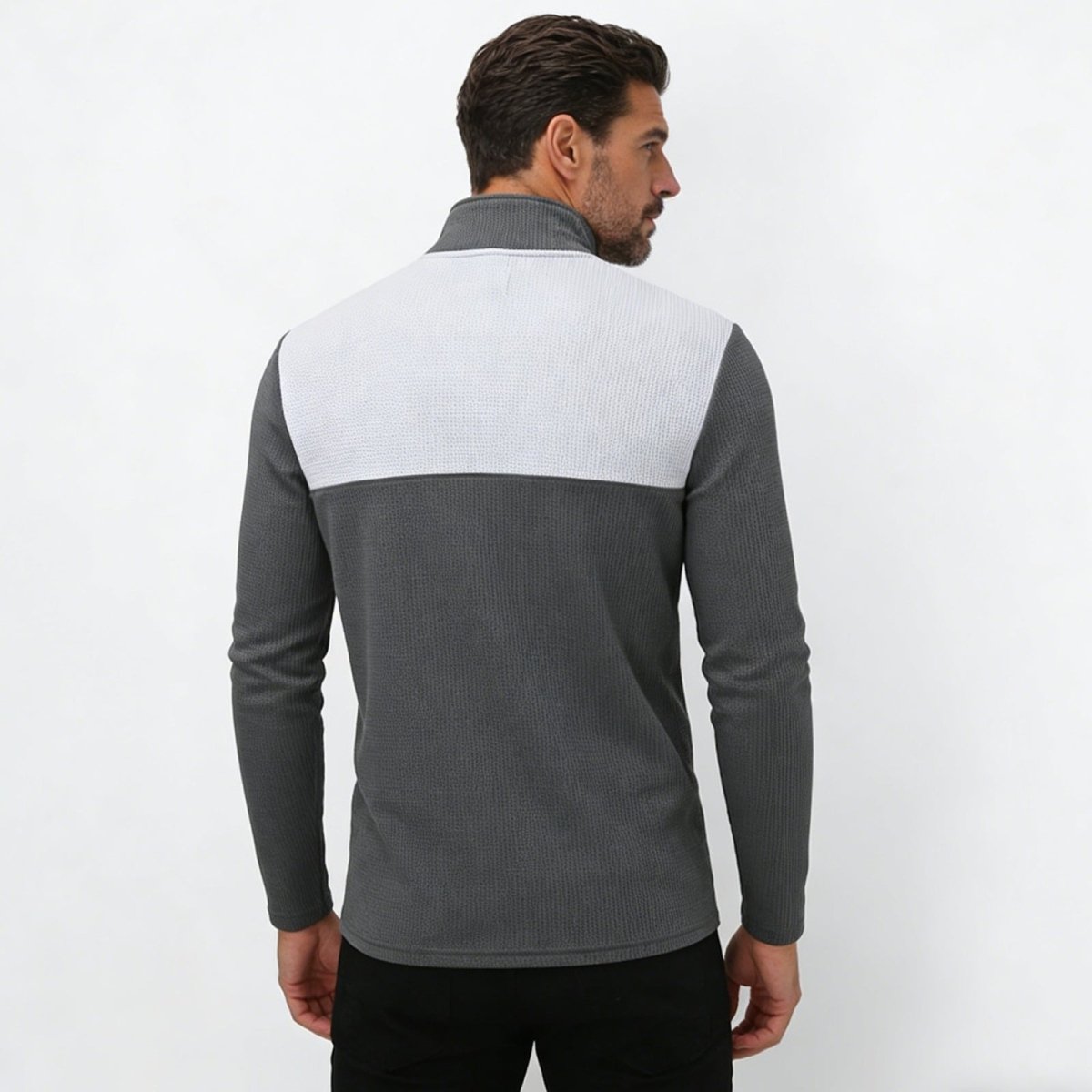 Hugo Sinclair | Zip Neck Sweater For Men