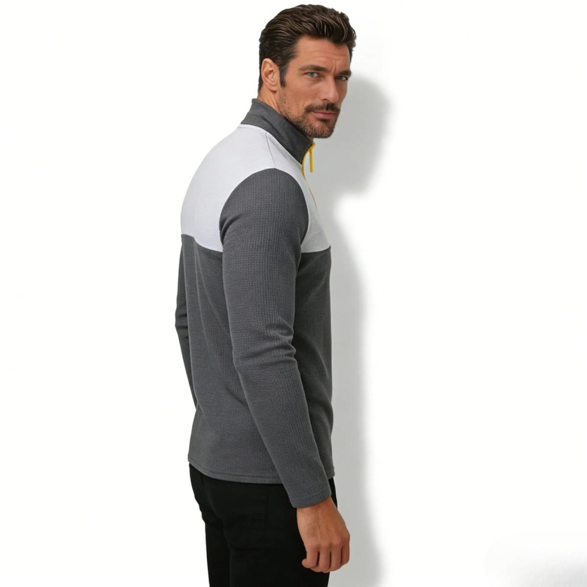 Hugo Sinclair | Zip Neck Sweater For Men