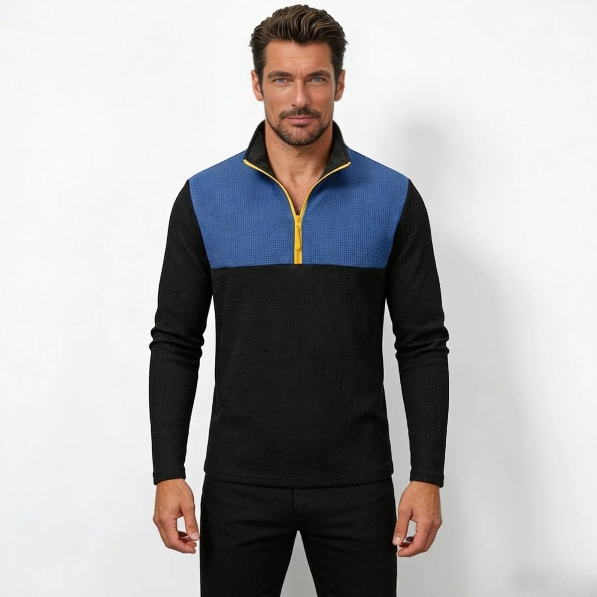 Hugo Sinclair | Zip Neck Sweater For Men