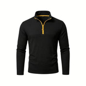 Hugo Sinclair | Zip Neck Sweater For Men