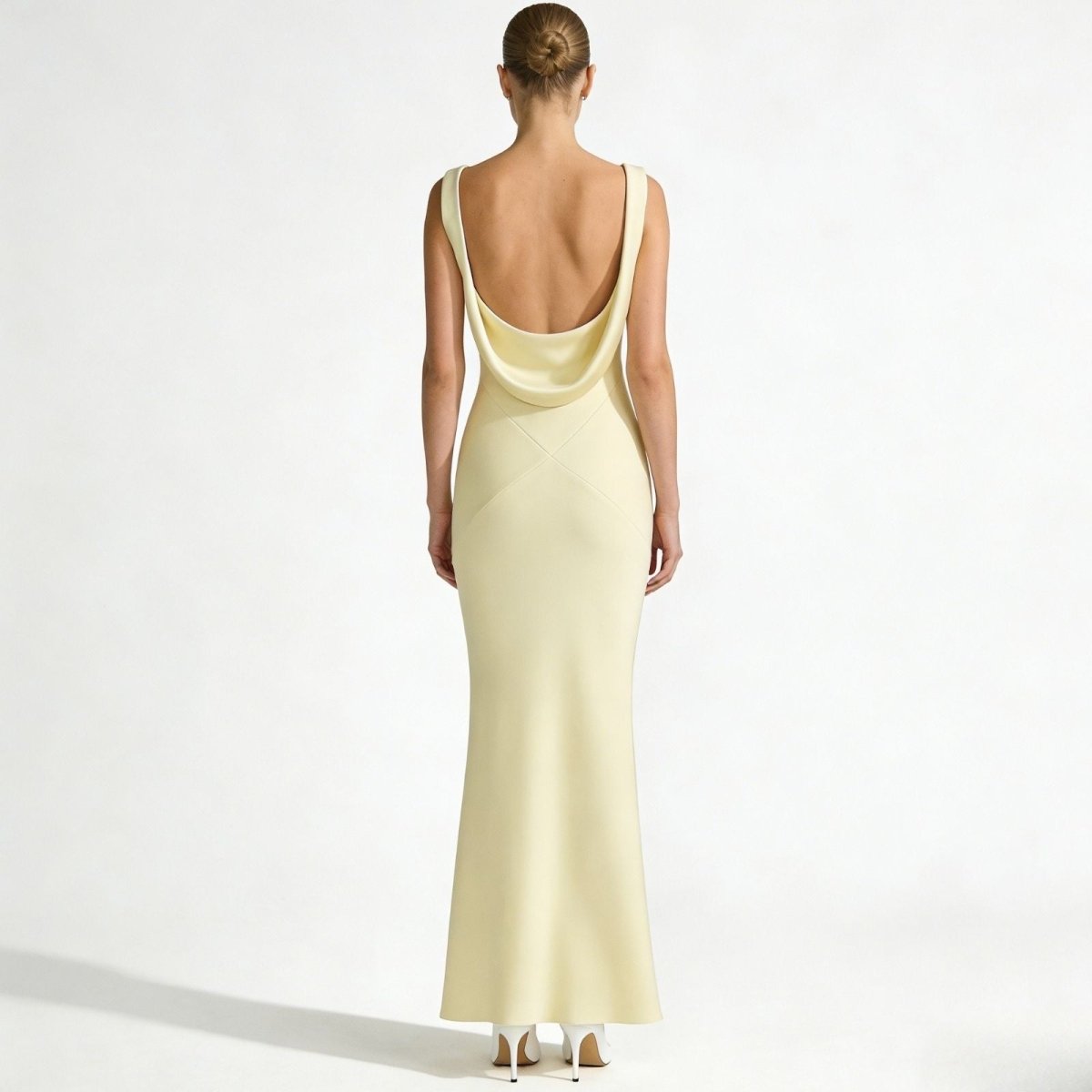 Amelia Hartwell | Satin Maxi Prom Dress For Women