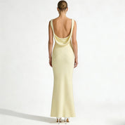 Amelia Hartwell | Satin Maxi Prom Dress For Women