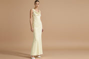 Amelia Hartwell | Satin Maxi Prom Dress For Women