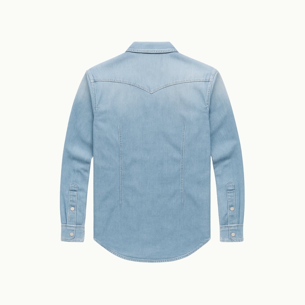 Marco Bellini | Vintage Wash Denim Shirt