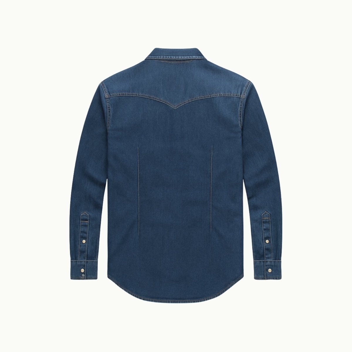 Luca Moretti | Classic Indigo Denim Shirt
