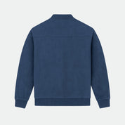 Leonardo Vieri | Suede Zip Bomber Jacket