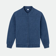 Leonardo Vieri | Suede Zip Bomber Jacket
