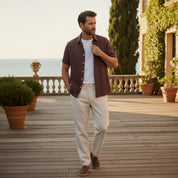 Noah Whitmore | Linen Summer Two-Piece Set For Men