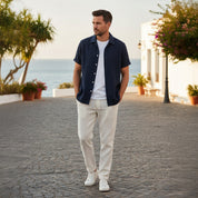 Noah Whitmore | Linen Summer Two-Piece Set For Men