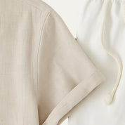 Noah Whitmore | Linen Summer Two-Piece Set For Men