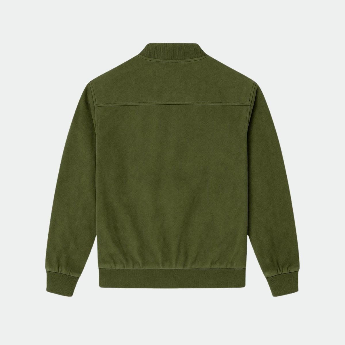 Leonardo Vieri | Suede Zip Bomber Jacket