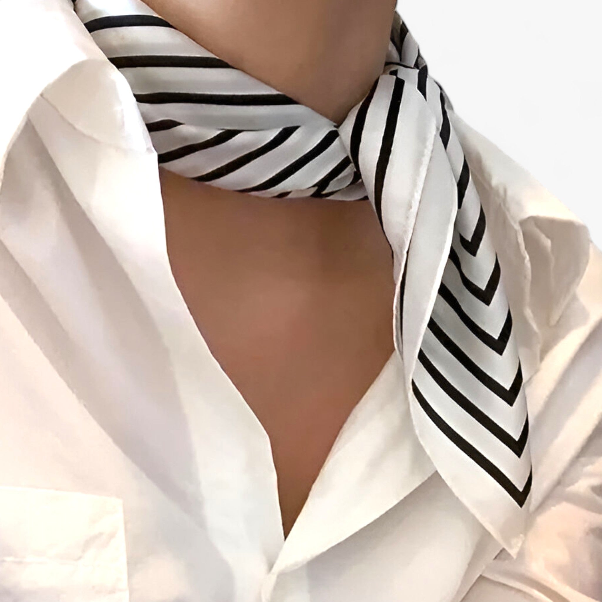 Aurélie Sinclair | Luxury Printed Silk Scarf For Women