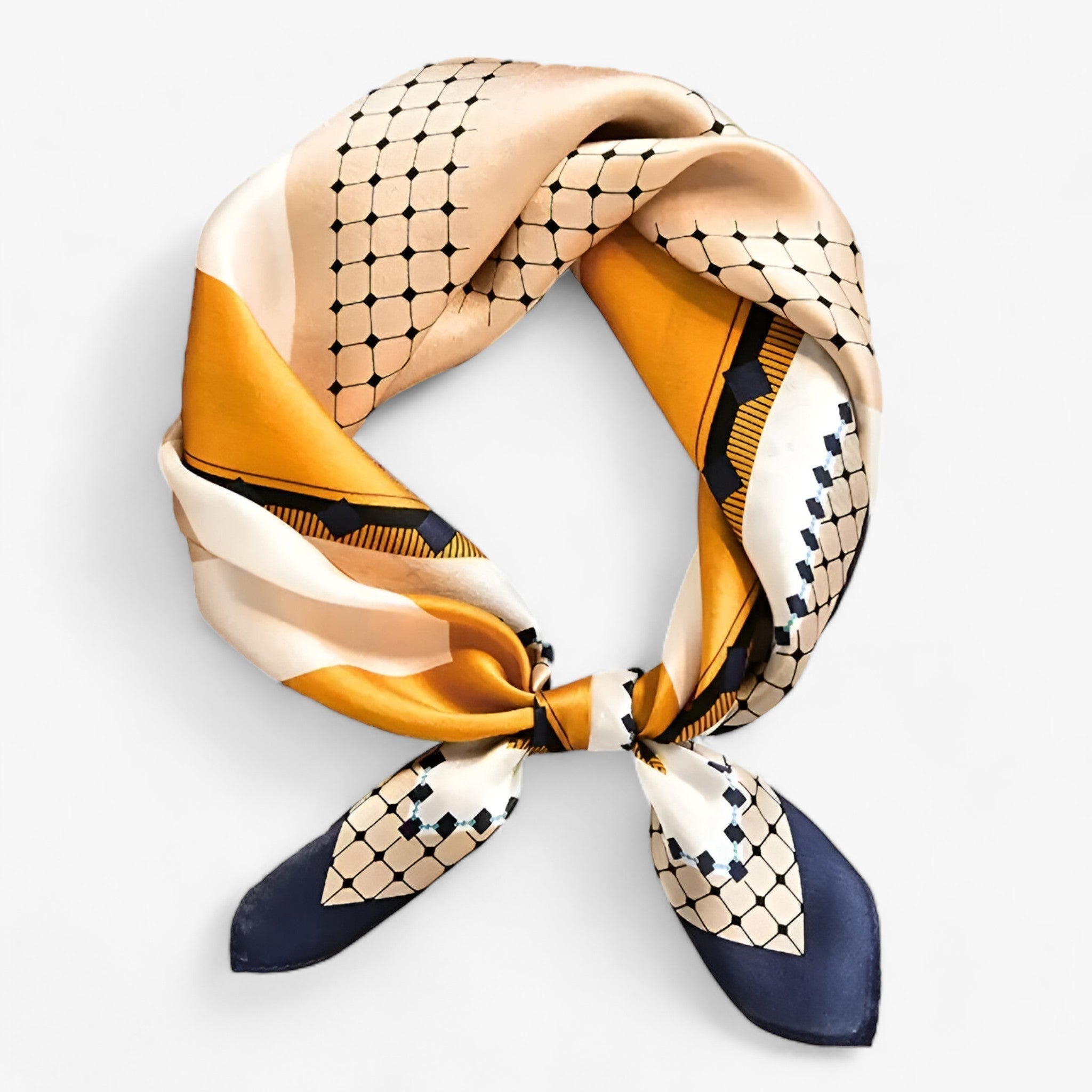 Aurélie Sinclair | Luxury Printed Silk Scarf For Women