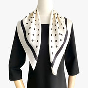 Aurélie Sinclair | Luxury Printed Silk Scarf For Women