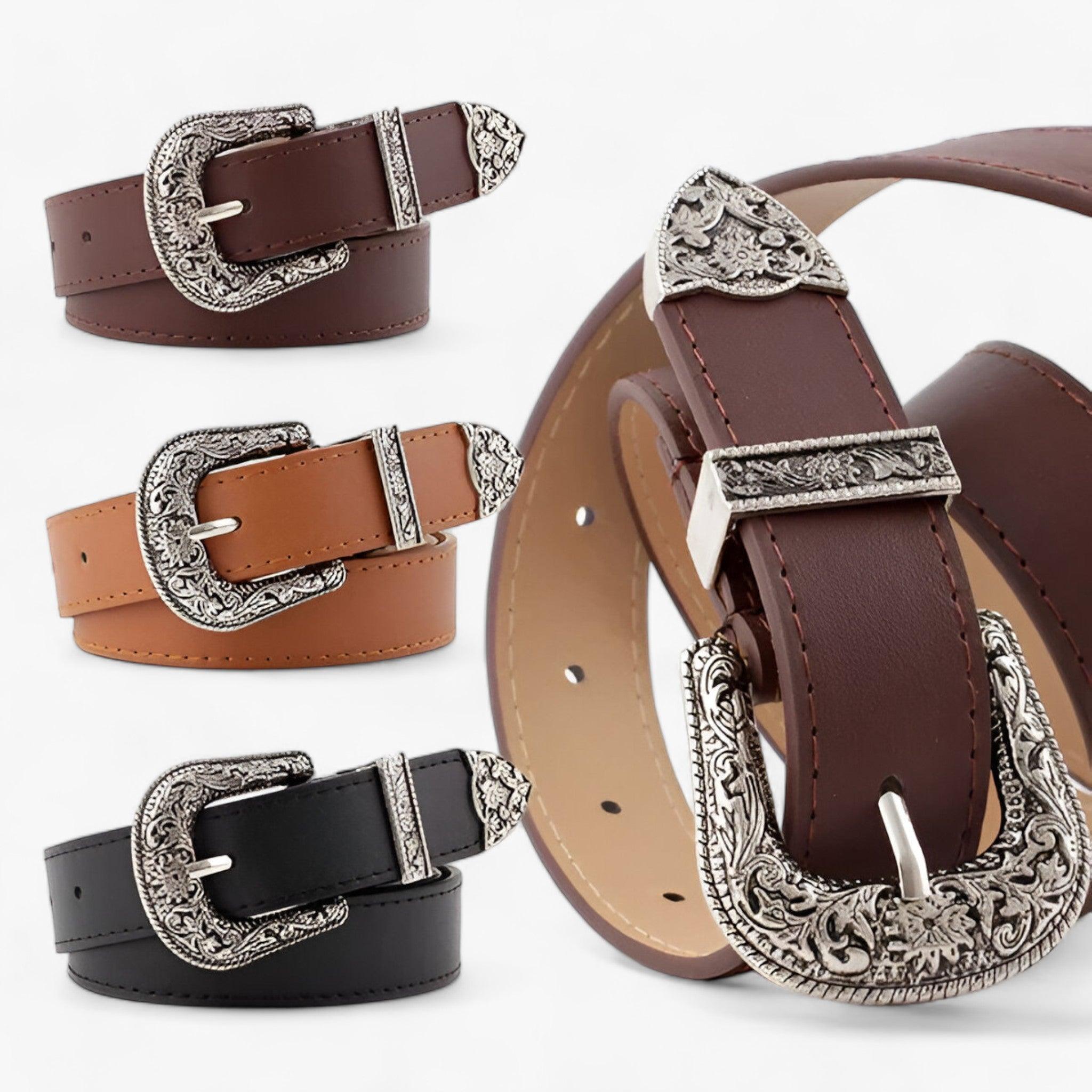 Bianca Moretti | Vintage Western Buckle Belt For Women