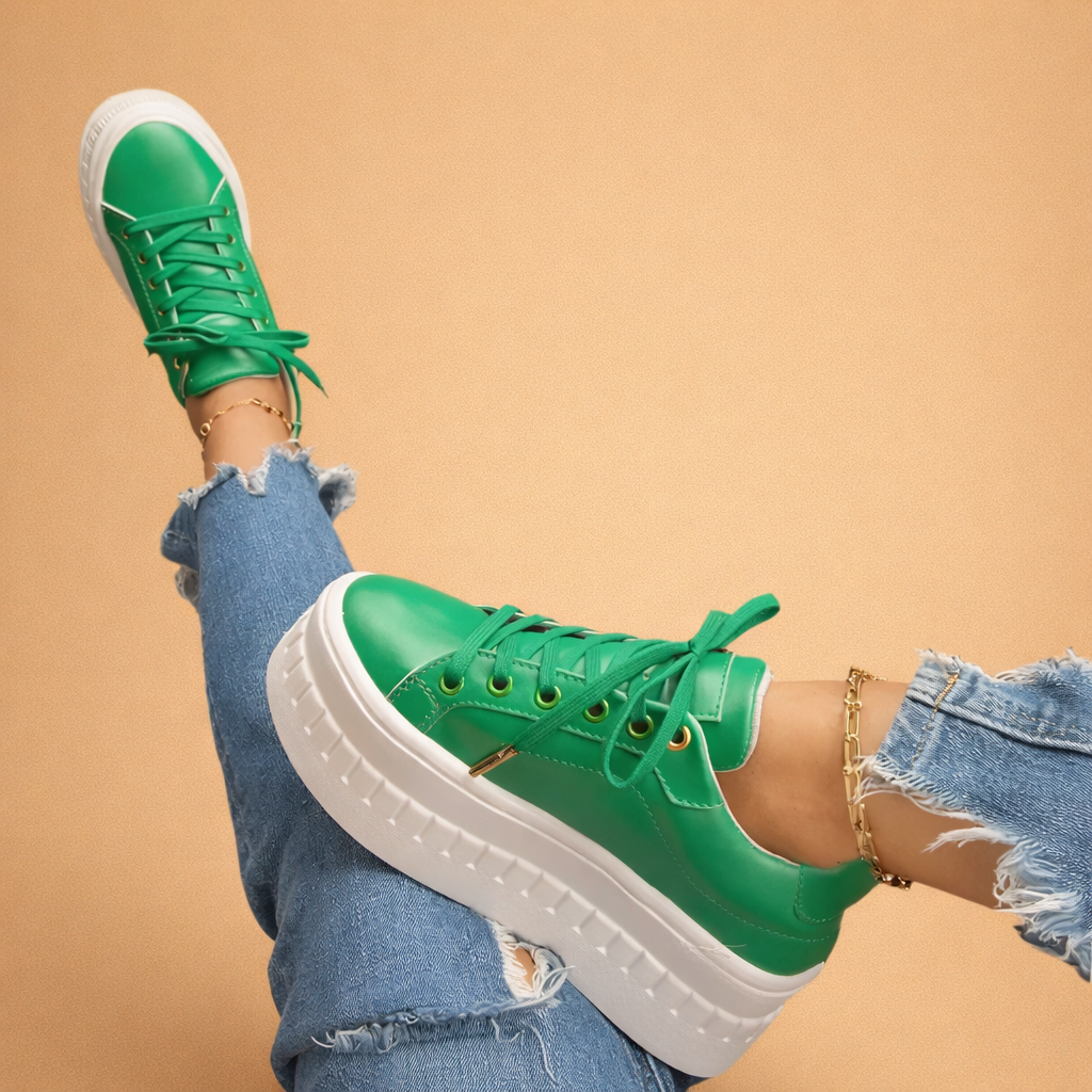 Valentina Moreau | Luxe Platform Sneakers For Women