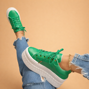 Valentina Moreau | Luxe Platform Sneakers For Women
