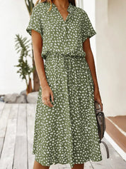 Isabelle Monroe | Printed Midi Summer Dress For Women