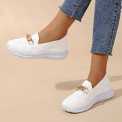 Madeleine Sinclair | Knit Chain Loafers For Women