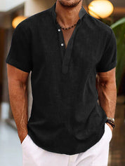 Matteo Sinclair | Textured Summer Shirt For Men