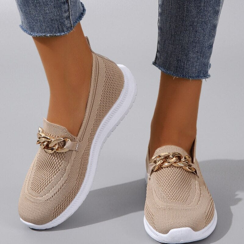 Madeleine Sinclair | Knit Chain Loafers For Women