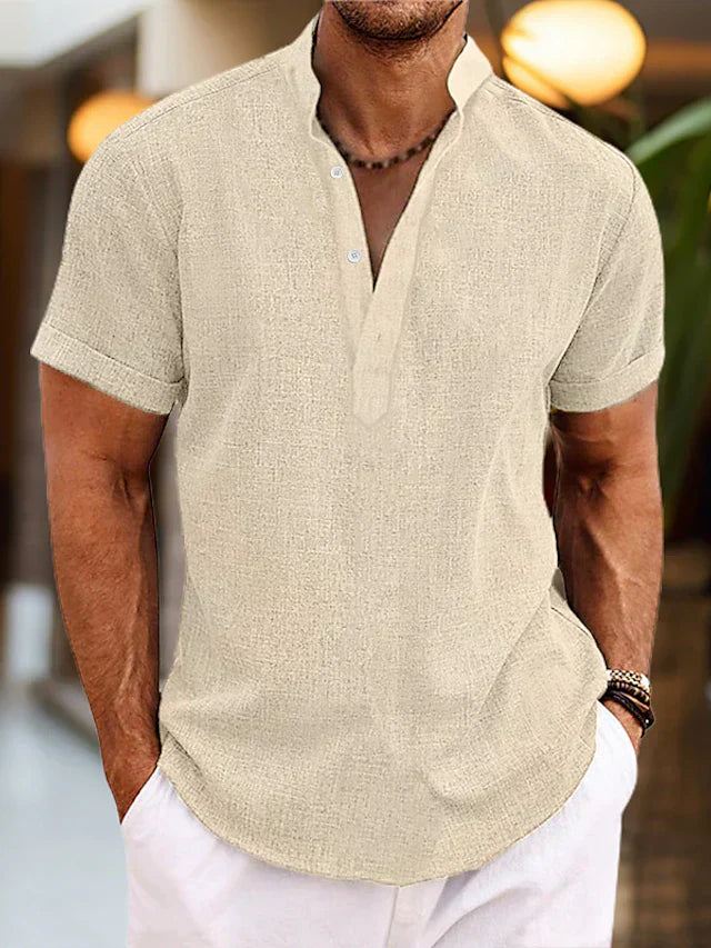 Matteo Sinclair | Textured Summer Shirt For Men