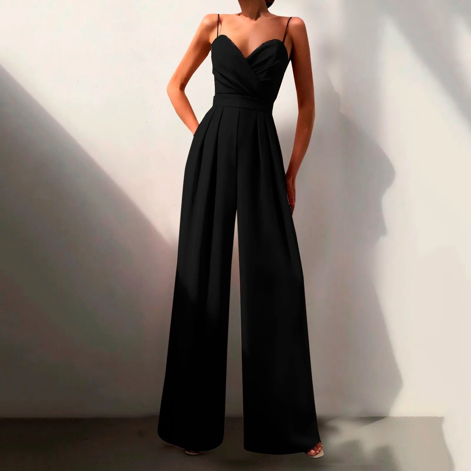Arabella Sinclair | Elegant Wide Leg Jumpsuit For Women