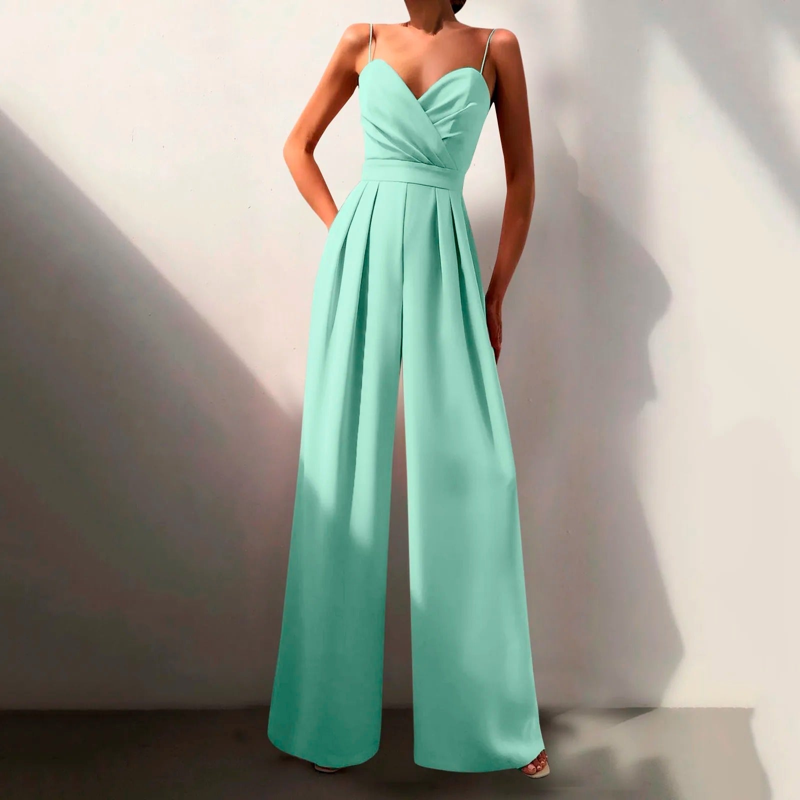 Arabella Sinclair | Elegant Wide Leg Jumpsuit For Women