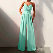 Arabella Sinclair | Elegant Wide Leg Jumpsuit For Women