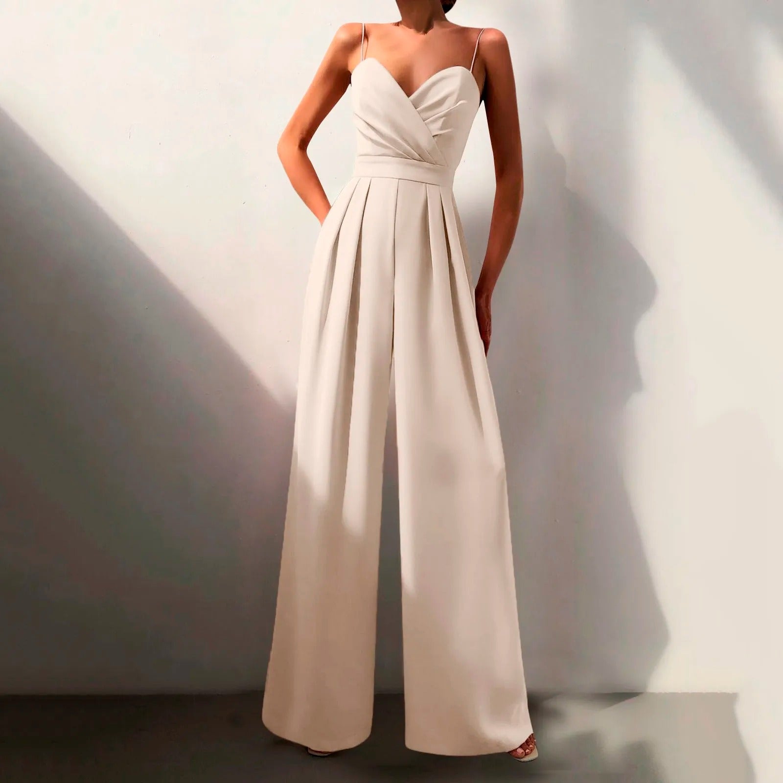 Arabella Sinclair | Elegant Wide Leg Jumpsuit For Women