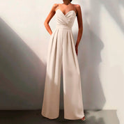Arabella Sinclair | Elegant Wide Leg Jumpsuit For Women